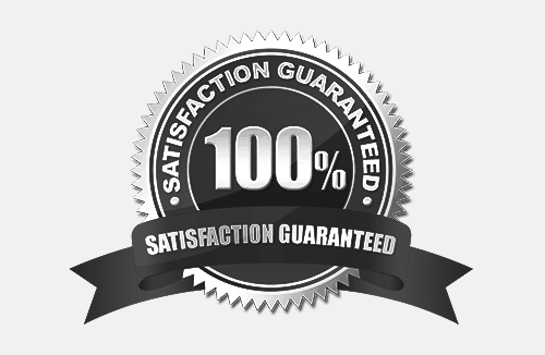 Satisfaction is guaranteed with our work