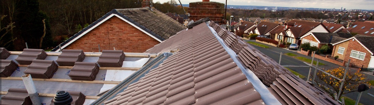 Looking over roofs